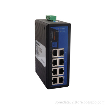 8-port Unmanaged Industrial Ethernet Switch